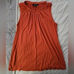 Simply Vera Vera Wang Women's Sleeveless Top in Orange Size XS
